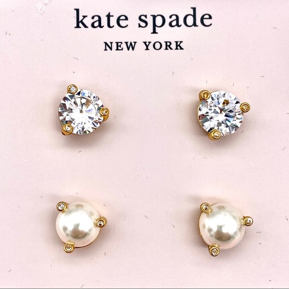 🎇HP🎇NWT Kate Spade Rise & Shine Earnings, Set of 2 - Picture 11 of 16